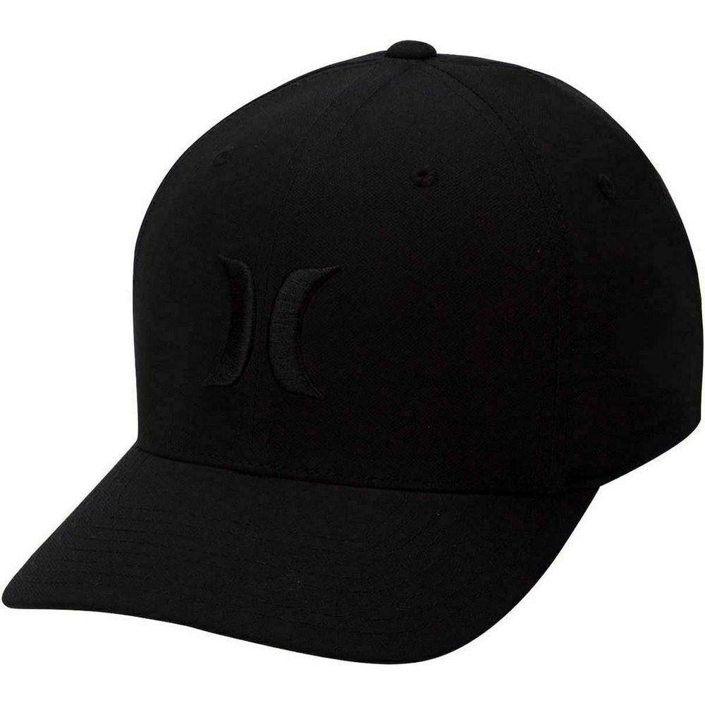 Hurley Black Curved Brim Baseball Cap
